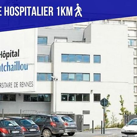 Auteuil • 4 Chambres • Wifi • Metro A 400M Rennes Bagian luar foto