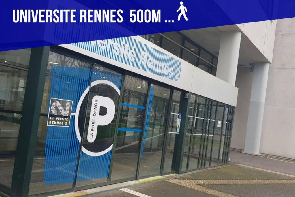 Auteuil • 4 Chambres • Wifi • Metro A 400M Rennes Bagian luar foto